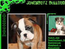 Tablet Screenshot of bulldogs-pugs.com